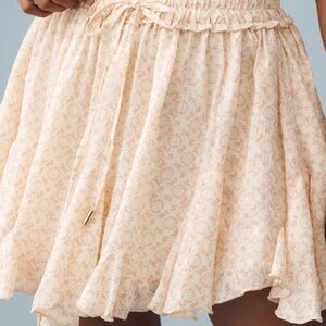Anthropologie Bishop + Young Summer Flare Skirt Small